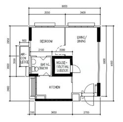 Blk 672A Vine Grove @ Yishun (Yishun), HDB 2 Rooms #566217101